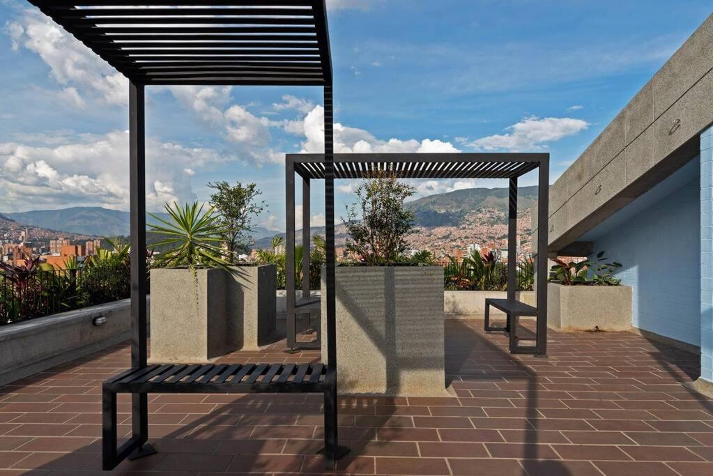 Modern Apartment In An Exclusive Area Of Medellin. Exterior photo